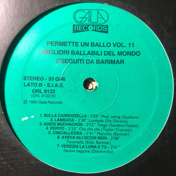 Mario Barimar — Permette Un Ballo Volume 11