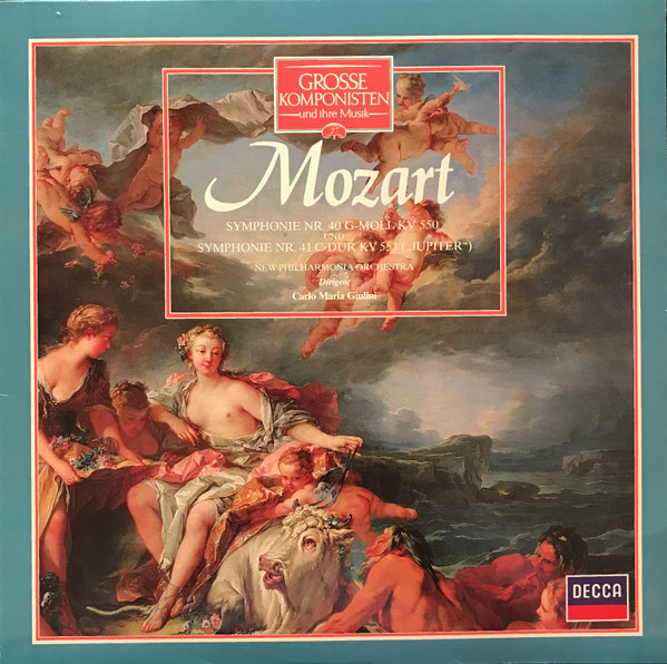 Wolfgang Amadeus Mozart / New Philharmonia Orchestra / Carlo Maria Giulini — Symphonie Nr. 40 Und Symphonie Nr. 41