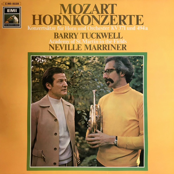 Wolfgang Amadeus Mozart - Barry Tuckwell, Academy Of St. Martin-in-the-Fields, The, Sir Neville Marriner — Hornkonzerte