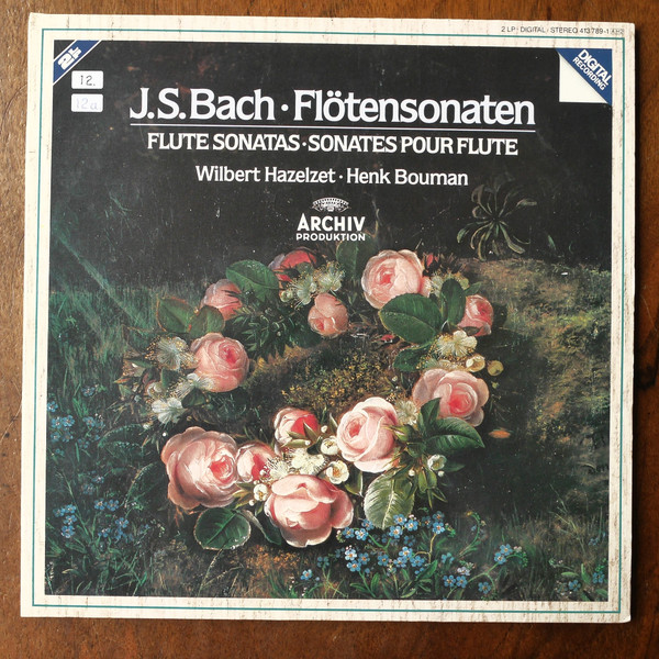Johann Sebastian Bach, Wilbert Hazelzet · Henk Bouman — Flötensonaten = Flute Sonatas = Sonates Pour Flute