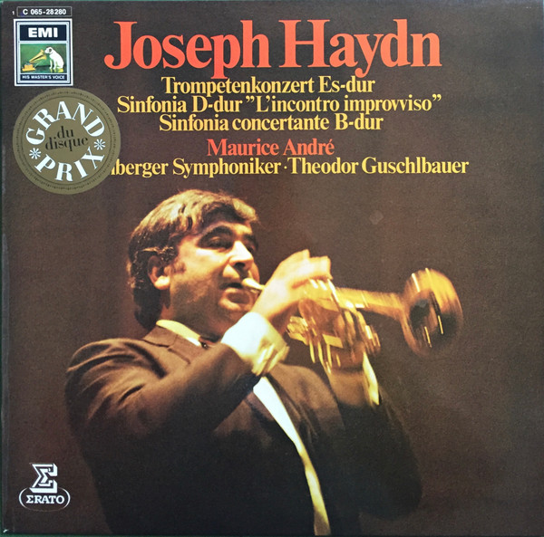 Joseph Haydn - Maurice André, Bamberger Symphoniker, Theodor Guschlbauer — Trompetenkonzert Es-dur / Sinfonia D-dur ("L'incontro Improviso") / Sinfonia Concertante B-dur