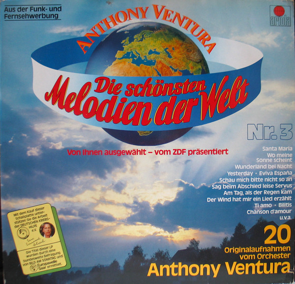 Orchester Anthony Ventura — Die Schönsten Melodien Der Welt Nr. 3