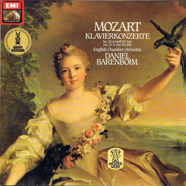 Wolfgang Amadeus Mozart - Daniel Barenboim, English Chamber Orchestra — Klavierkonzerte No. 20 D-Moll KV 466, No. 23 A-Dur KV 488