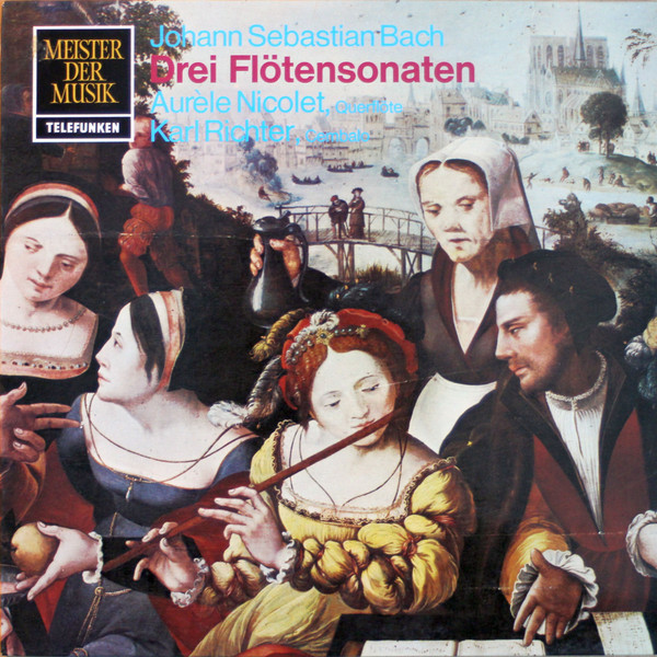 Johann Sebastian Bach, Aurèle Nicolet, Karl Richter — Drei Flötensonaten
