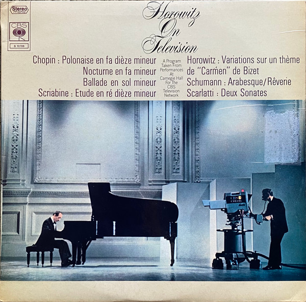 Vladimir Horowitz — Horowitz On Television