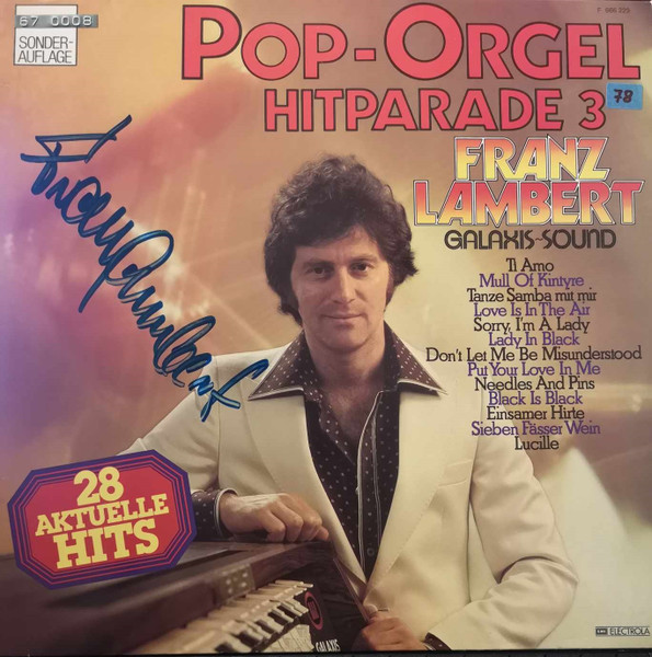 Franz Lambert — Pop-Orgel Hitparade 3